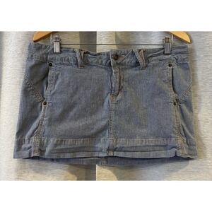 Y2K Personal Identity‎ Checkered Skirt Micro Mini Size 15 Festival Rave